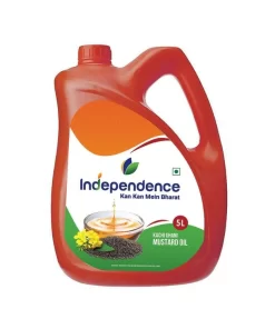 Independence Kachi Ghani Mustard Oil 5 L