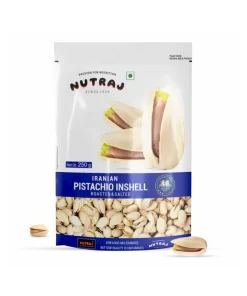 Nutraj Iranian Roasted and Salted Pistachios 250g