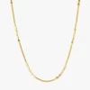 22KT Bloom Dot Gold Chain