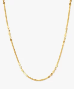 22KT Bloom Dot Gold Chain