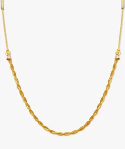 22KT Enticing Twisted Chain